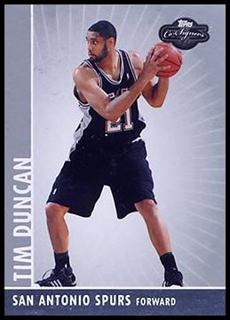 2008-09 Topps Co Signers 21 Tim Duncan